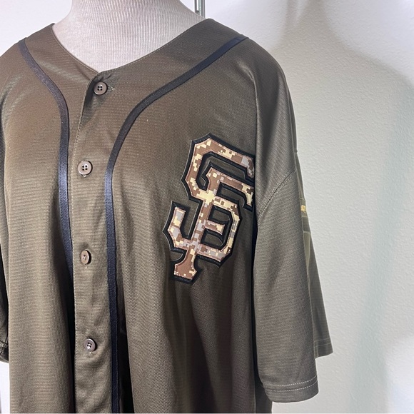 SF Giants Pagan Majestic Jersey - Picture 3 of 7